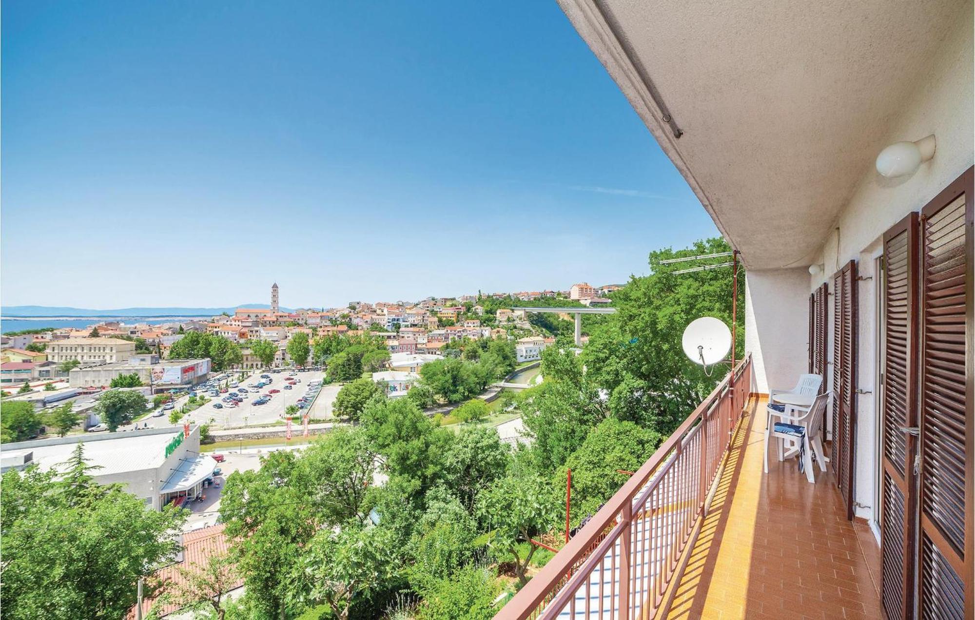 Nice Apartment In Crikvenica With House Sea View Экстерьер фото